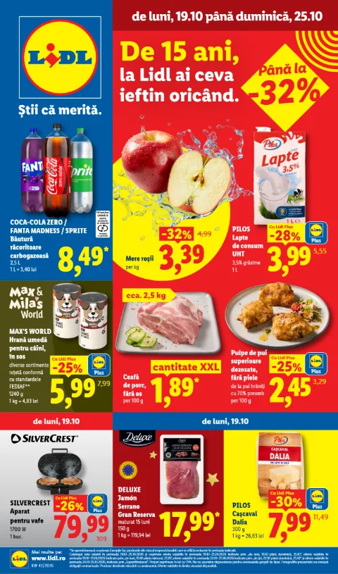 Catalog Lidl 19.10 – 25.10