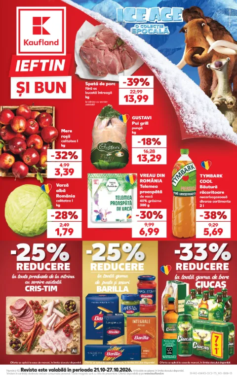 Catalog Kaufland 21.10 – 27.10