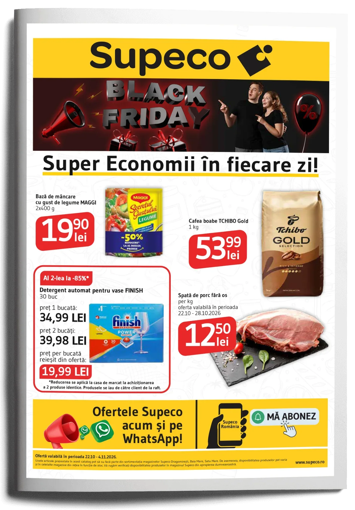 Catalog Supeco 22.10 – 04.11, copertă