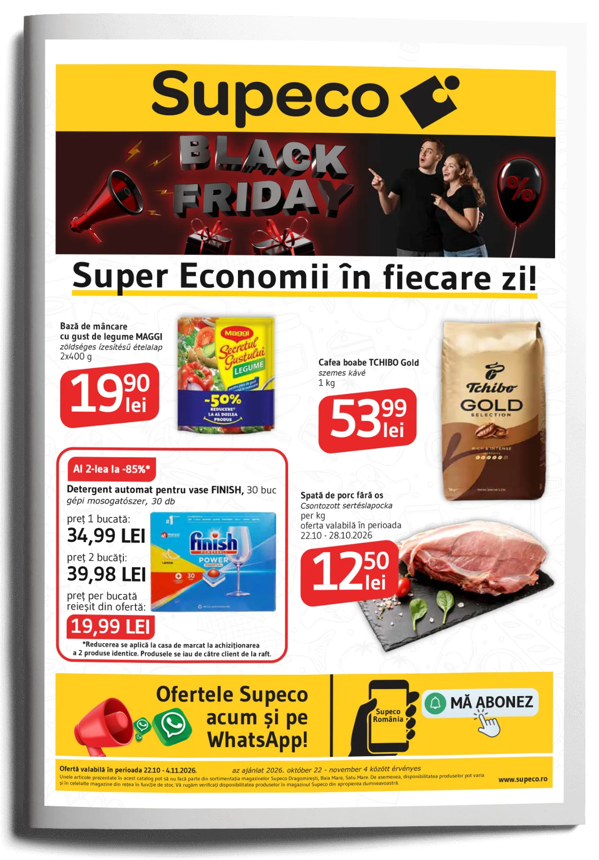 Catalog Supeco 22.10 – 04.11, copertă