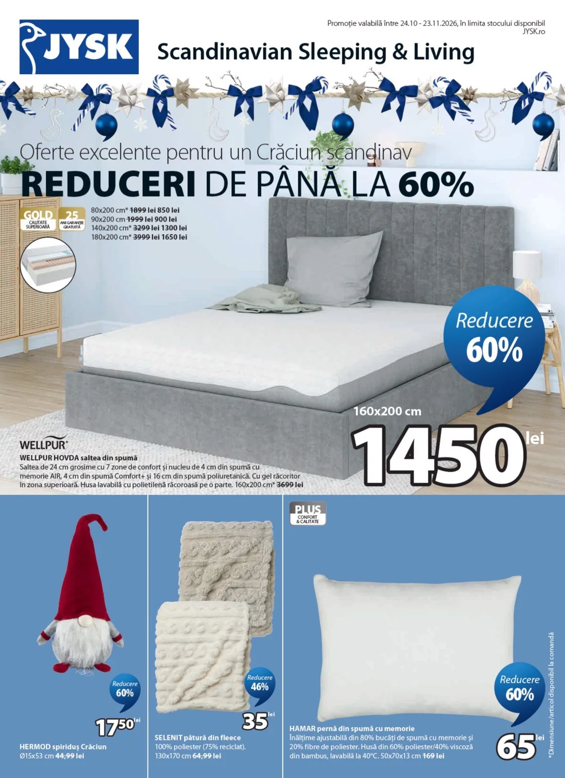 Catalog JYSK 24.10 – 23.11, copertă
