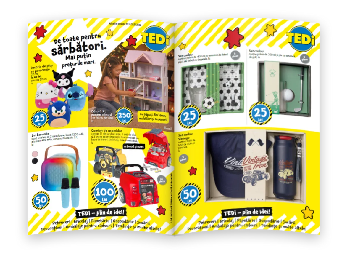 Catalog TEDi 23.10 – 28.11, copertă