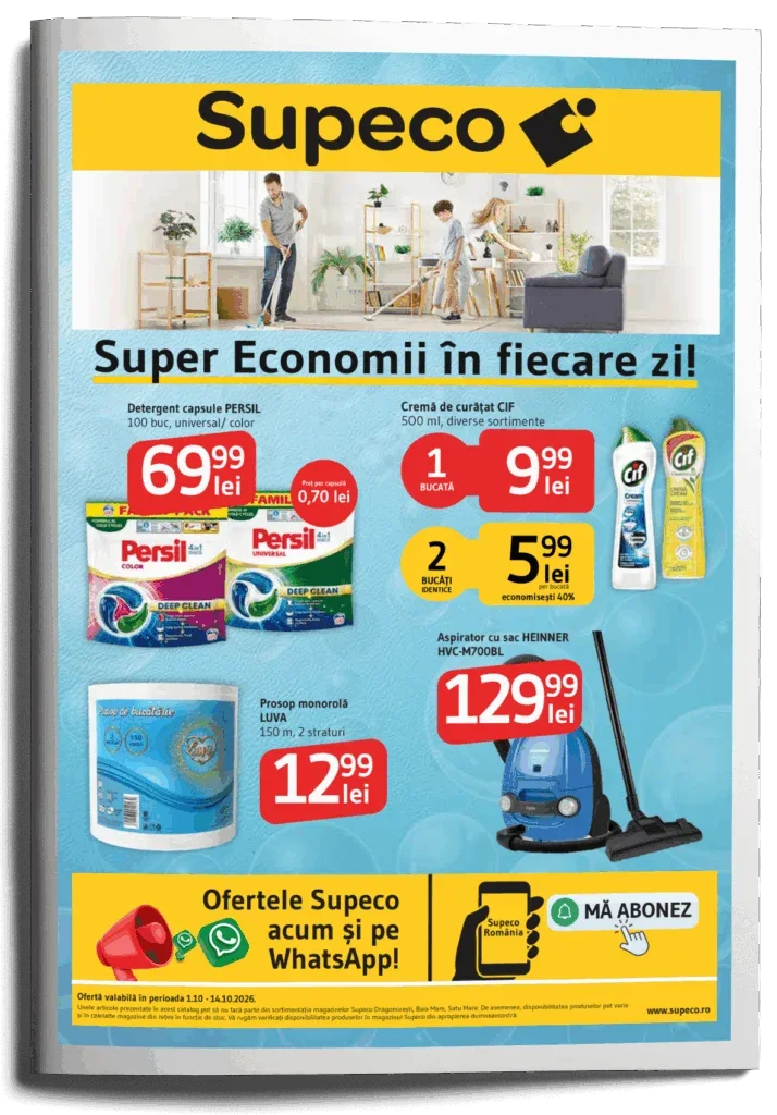 Catalog Supeco 01.10 – 14.10, copertă