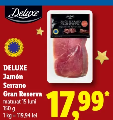 Deluxe Jamón Serrano Gran Reserva