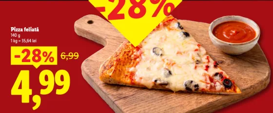 Pizza feliată