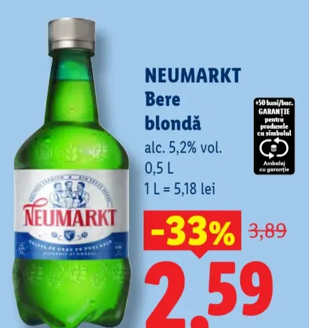 Neumarkt Bere blondă