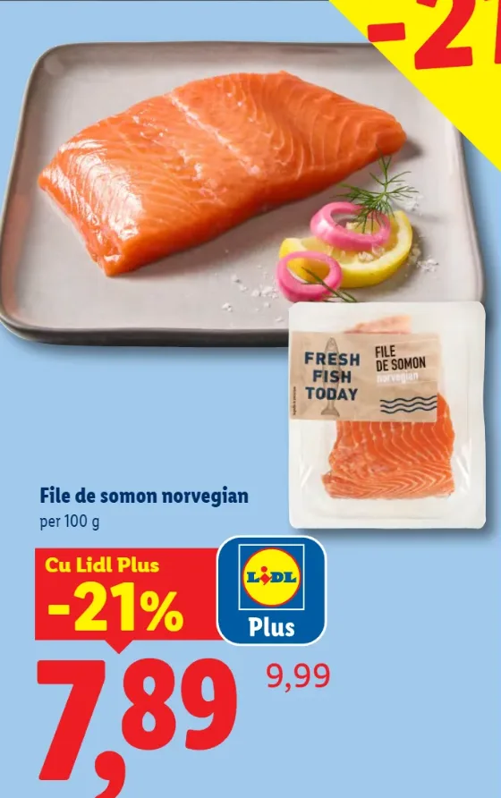 File de somon norvegian