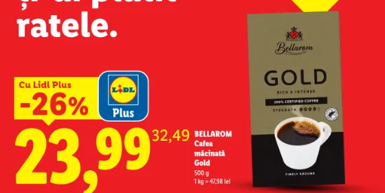Bellarom Cafea măcinată Gold