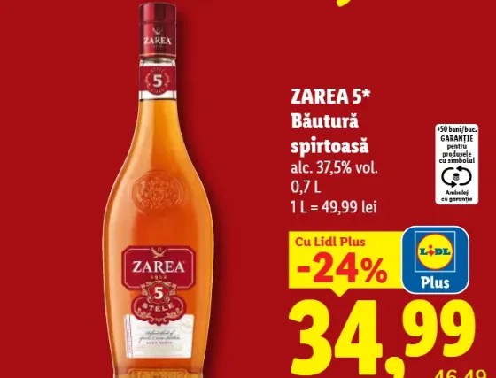 Zarea 5* Băutură spirtoasă