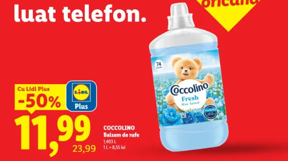 Coccolino Balsam de rufe Fresh